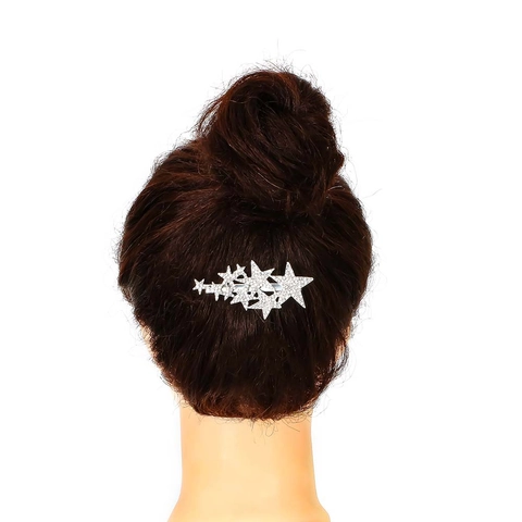 Fermagli Per Capelli A Stella Lega Strass Pentagramma Forcine Elegante Copricapo Scintillante Per Donne Accessorio Styling