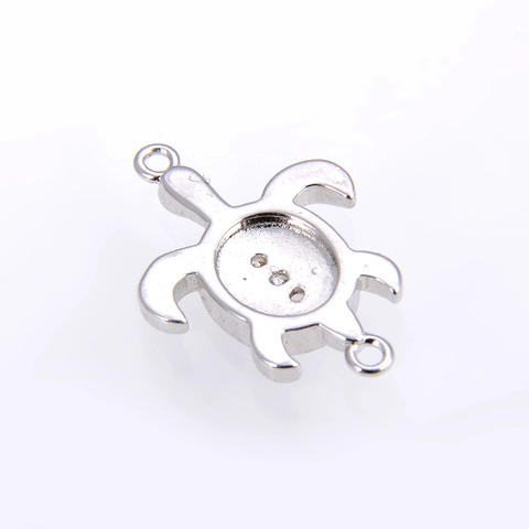 Turtle Bracelet And DIY Connector Copper Opal Zircon Animal Adjustable Bolo Chain Jewelry For Women