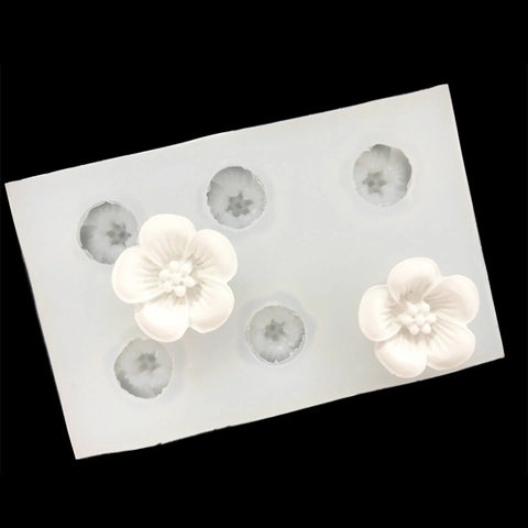 Blumenform Silikonform Für Tortendekoration Fondant Schokolade Süßigkeiten Handwerk
