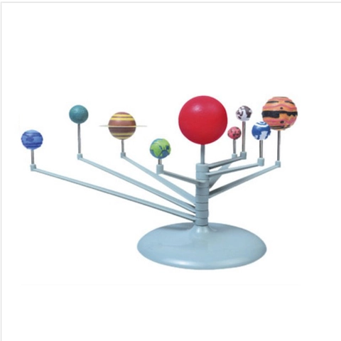 Modello Planetario Del Sistema Solare Fai Da Te Kit Scientifico Educativo Astronomia Plastica Vernice Fluorescente Giocattolo