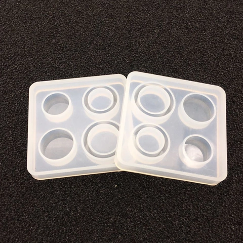Silikon Harzform Runde Anhänger Schmuckherstellung Werkzeug DIY Kristall Epoxy Hochglanz Oberfläche Transparent Basteln