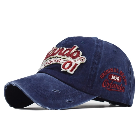 Cappello Da Baseball In Denim Lavato Vintage Con Ricamo Di Lettere Distressed Retro Cappello Da Sole All'Aperto Per Uomo Donna