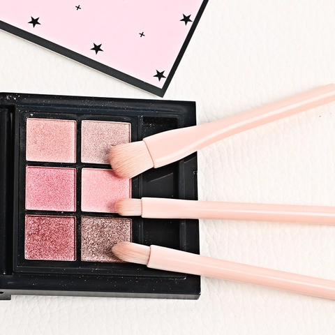 4 In 1 Einziehbarer Make-up-Pinsel Tragbare Multifunktionale Kunstfaser Doppelseitige Reise-Beauty-Tools