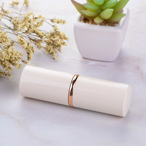 Retractable Makeup Brush Portable Travel Powder Blush Brush With Lid Synthetic Fiber Metal Handle Beauty Tool