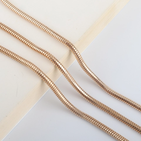 Minimalistische Schlangenkette Brillenband Rutschfeste Kupfer Metall Sonnenbrille Halter Schnur Halsband Mode
