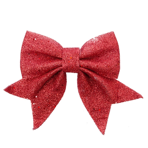 Fiocchi Natalizi Glitterati Ornamenti Appesi Festivi Per Albero Fiocco Scintillante Per Confezioni Regalo Decorazioni Per La Casa