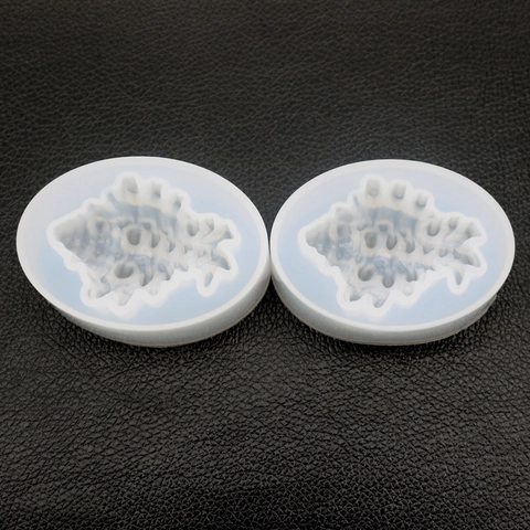 Stampo Silicone DIY Resina Artigianato Specchio Oceano Pietra Conchiglia Forma Gioielli Fatti Mano Pendente Strumento Creazione