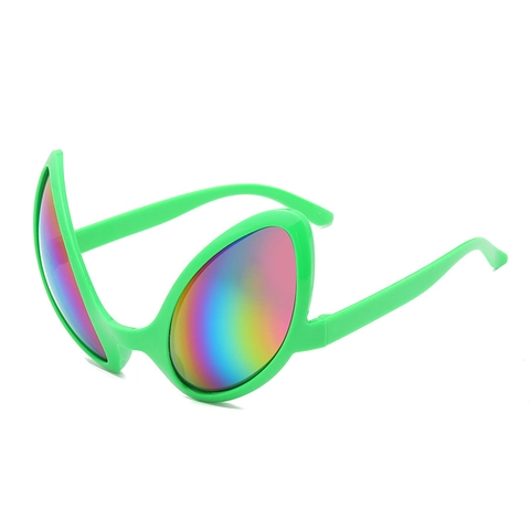 Alien Glasses Sunglasses Novelty Plastic Oversized Funny For Halloween Party Cosplay Festival Photo Booth Props Eyewear
