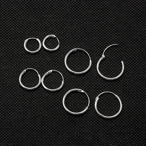 Orecchini A Cerchio Tondi Minimalisti Per Uomini E Donne Gioielli In Rame Geometrici Con Perno In Acciaio Inossidabile