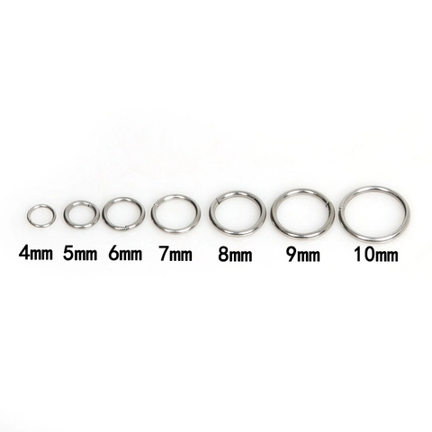 Stainless Steel Jump Rings Open Connectors For Jewelry Making DIY Handcrafted Necklace Bracelet Supplies