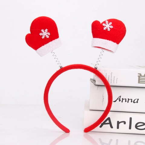 Weihnachts Haarreif Rentiergeweih Leuchtende LED Pailletten Plüsch Haarschmuck Für Party Dekoration Feiertag Cosplay