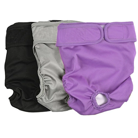 Pet Physiological Pants Dog Diapers Female Dog Sanitary Panties Breathable Cotton Adjustable Pet Pants For Dogs