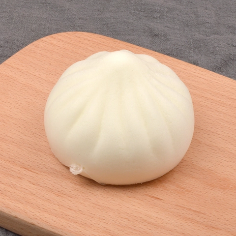 Simulation Steamed Buns Baozi Squishy Toys Realistic Food Model PU Slow Rebound Stress Relief Scented Decor Gift