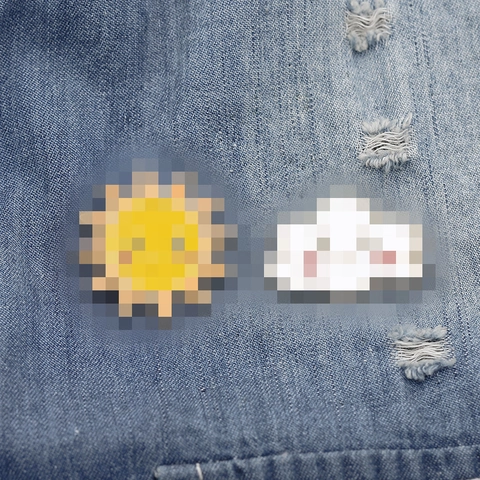 Süße Cartoon Emaille Anstecknadel Regenbogen Sonne Wolke Slogan Broschen Für Damen Herren Legierung Schmuck Zubehör Neuheit