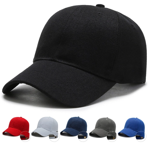 Gorra De Béisbol Color Sólido Hebilla Metal Ajustable Sarga Algodón Poliéster Sombrero Hombres Mujeres Clásico Deportivo