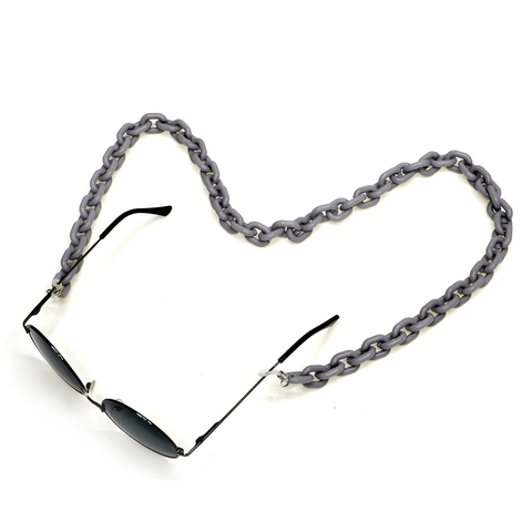 Glasses Chain Strap Acrylic Large Link Anti Slip Eyewear Lanyard Candy Color Neck Holder For Women Men
