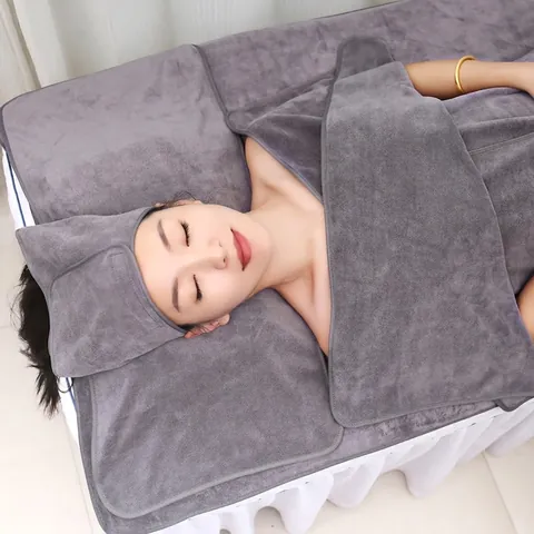 Vestito Da Bagno In Microfibra SPA Salone Di Bellezza E Asciugamani Accappatoio Portatile Morbido Assorbente Per Donne Forniture