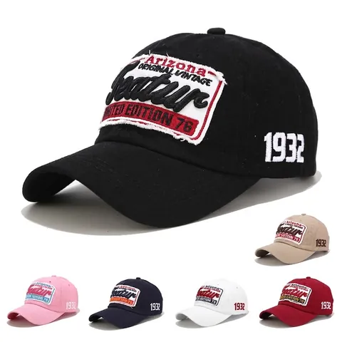 Gorra De Béisbol Vintage Arizona Bordado Algodón Protección Solar Deportes Al Aire Libre Gorro Snapback Ajustable Hombre Mujer