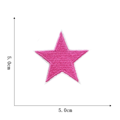 Toppe Ricamate A Stella Da Stirare O Cucire Applique Decorative In Tessuto Per Vestiti Zaini Giacche Riparazione Fai Da Te Forma Di Stella