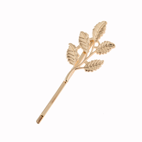 Elegante Fermaglio Per Capelli A Foglia Lega Placcata Oro Argento Forcina Per Capelli A Ramo D Albero Per Donne Ragazze Accessorio Vintage