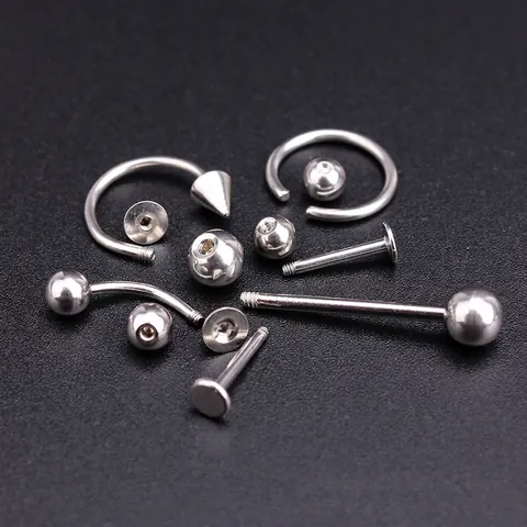 Gioielli Per Piercing Per Unghie In Acciaio Inossidabile Anelli E Borchie Stile Punk Fantastica Decorazione In Metallo Per Manicure Fai Da Te