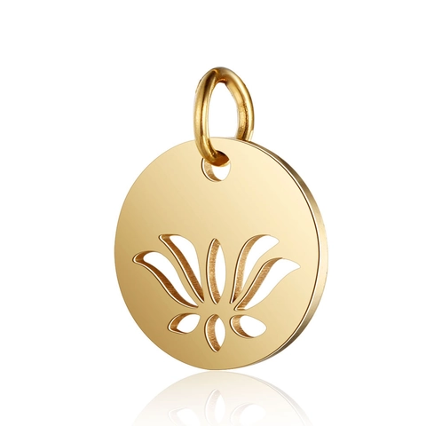 Roestvrijstalen Bedeltjes Hangers DIY Sieraden Maken Lotus OM Hamsa Hand Tai Chi Mandala Hoefijzer Voor Ketting Armband