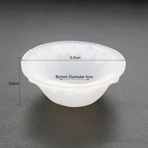 Resin Silicone Mold DIY Crown Water Drop Shape High Mirror Effect For Handcrafting Jewelry Dish Storage Box Desktop Decor
