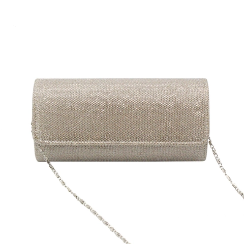 Borsa Da Sera Glitter Paillettes Tracolla Con Catena Festa Matrimonio Stile Elegante Per Donne Moda