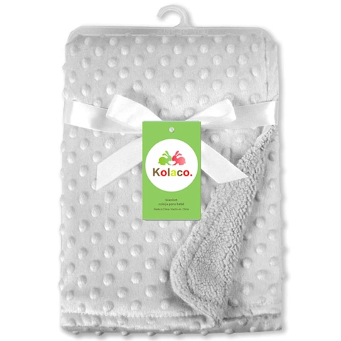 Coperta per Neonati a Doppio Strato Ultra Morbida in Velluto Dudu con Texture a Bolle Coperta per Fasce Neonato per Tutte le Stagioni
