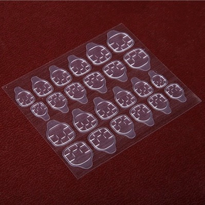 Nail Adhesive Tabs Double Sided Jelly Glue For Press On Nails Waterproof Transparent Silicone Manicure Tool For Women