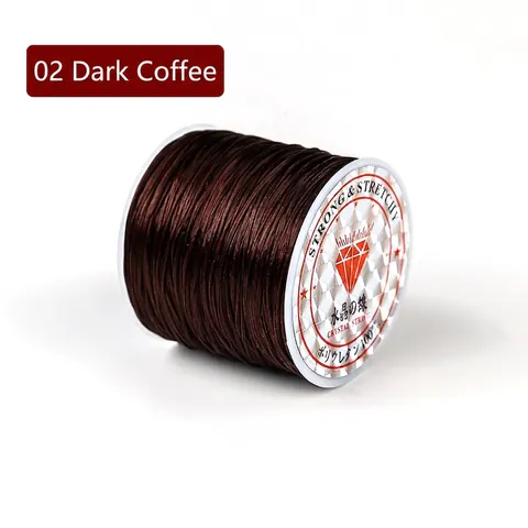 Stretchy Crystal Beading Thread Polyurethane Spandex High Elastic Cord For DIY Bracelet Necklace Jewelry Making