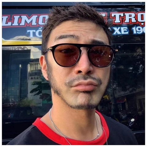 Retro Sonnenbrille Runder Rahmen UV400 Schutz Harzlinse Mode Koreanischer Stil Vintage Brillen Für Herren Damen