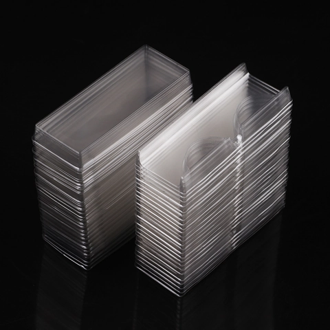 False Eyelash Packaging Boxes Plastic Inner Tray With Transparent Lid Portable Storage Case Makeup Tools Professional