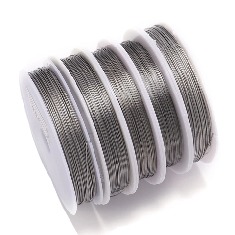 Stainless Steel Beading Wire For DIY Jewelry Making Flexible Shaping Cord For Bracelets Necklaces Handcrafted Accessories