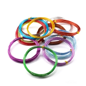 Flexible Multi Colored Aluminum Craft Wire For DIY Jewelry Making Beading Sculpting Modeling Artistic Floral Craft Wire