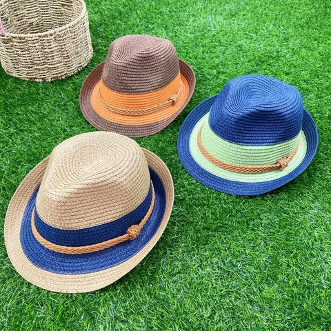 Cappello Fedora In Paglia Da Donna Protezione Solare Estate Vacanze Spiaggia Stile Jazz