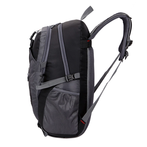 Mochila De Senderismo Al Aire Libre Nylon Impermeable Gran Capacidad Mochila De Viaje Con Correas Transpirables Para Hombres Mujeres