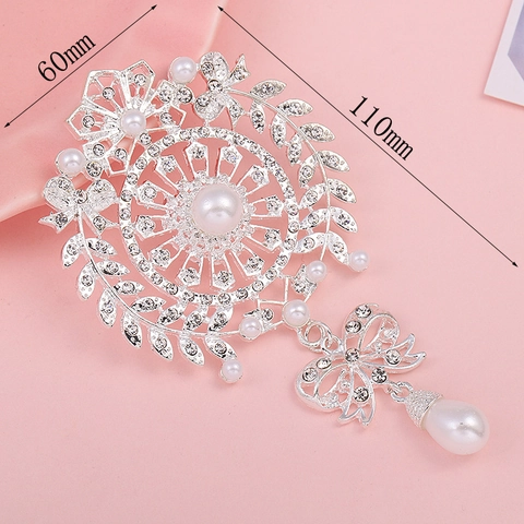 Vintage DIY Charms Pendants Alloy Rhinestone Artificial Pearl Flower Sun Heart Waterdrop Shapes Jewelry Making Phone Case Decoration