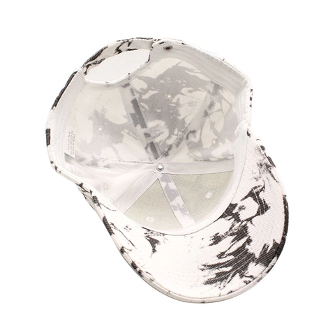 Tie Dye Baseball Cap Cotton Sun Protection Outdoor Casual Adjustable Strap Hat For Men Women