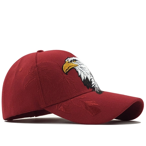 Cotton Baseball Cap Embroidery Eagle USA Native Pride Adjustable Outdoor Street Style Unisex Sun Hat