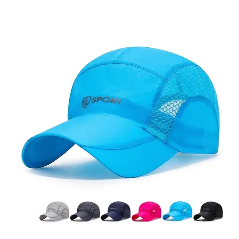 Cappello Da Baseball Sportivo Asciugatura Rapida Unisex Maglia Traspirante Protezione Solare Esterna Leggero Regolabile Prestazioni