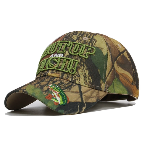 Gorra de Béisbol con Bordado de Camuflaje para Hombre Mujer Patrón de Calavera Protector Solar Táctico Ajustable