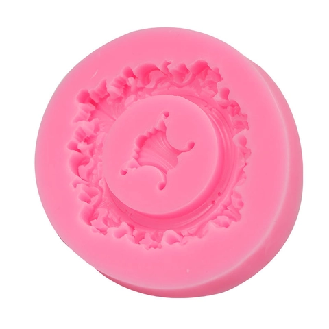 Stampo Silicone Cornice Foto Rilievo Barocco Specchio Vintage Decorazione Torta Fondant Cioccolato Argilla DIY