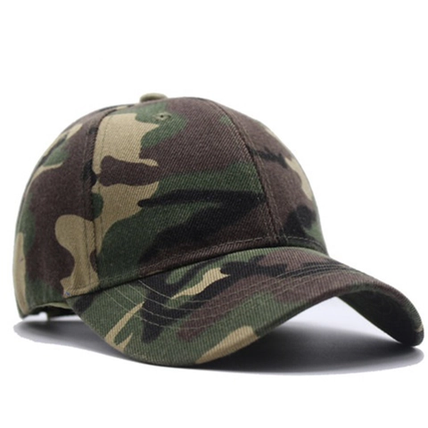 Casquette de Baseball Camouflage de Plein Air Réglable Protection Solaire Style Militaire Chapeau Homme Femme Sport Casual
