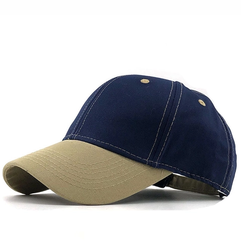 Cappello Da Baseball Bicolore In Cotone Regolabile Cappello Dad Visiera Curva Cappello Da Sole All Aperto Per Uomo Donna