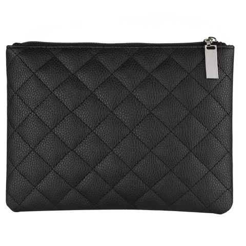 Borsa Per Pennelli Da Trucco Trapuntata In Pelle PU Astuccio Per Cosmetici Grande Capacità Organizzatore Da Viaggio Per Donna