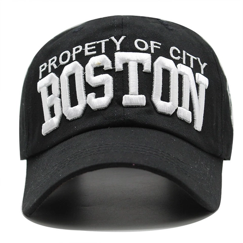 Buchstaben Stickerei Baumwolle Baseballkappe Verstellbare Sportliche Sonnenschutz Outdoor Peaked Hat Unisex