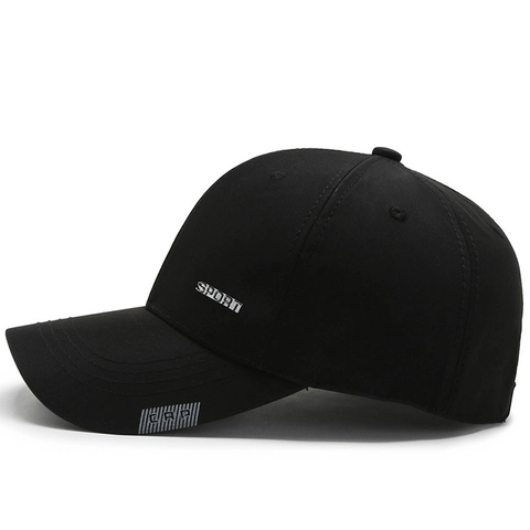 Baseball Cap Polyester Breathable Sun Protection Outdoor Casual Sport Solid Color Adjustable For Men Women