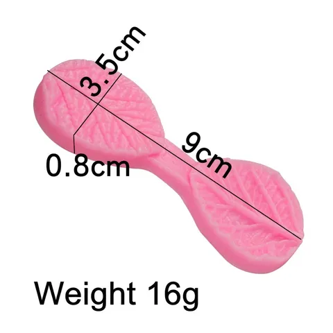 Stampo In Silicone Venatore Per Foglie Pressa Per Fondente Doppia Faccia Decorazione Torte Cioccolato Argilla Strumento DIY