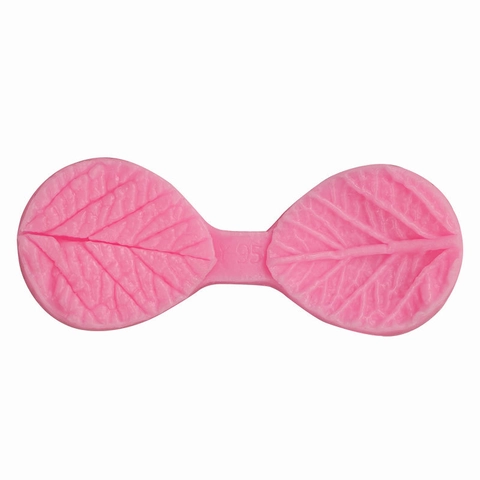 Stampo In Silicone Venatore Per Foglie Pressa Per Fondente Doppia Faccia Decorazione Torte Cioccolato Argilla Strumento DIY